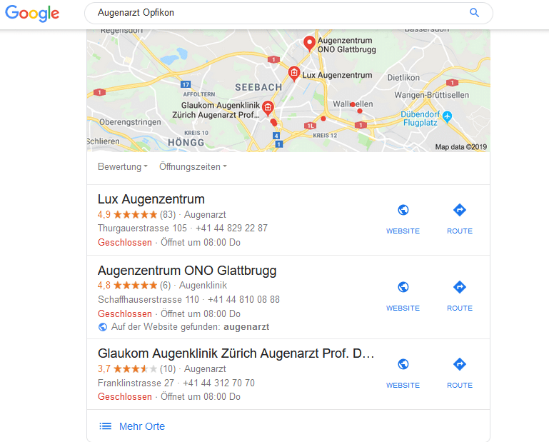 Local SEO Beispiel - Local SEO – Tipps für mehr Sichtbarkeit bei Google für regionale Unternehmen